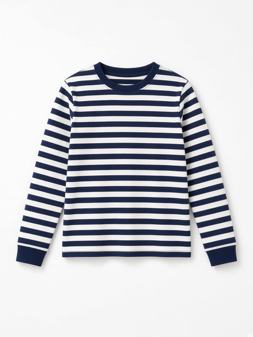 Striped Long Sleeve Top