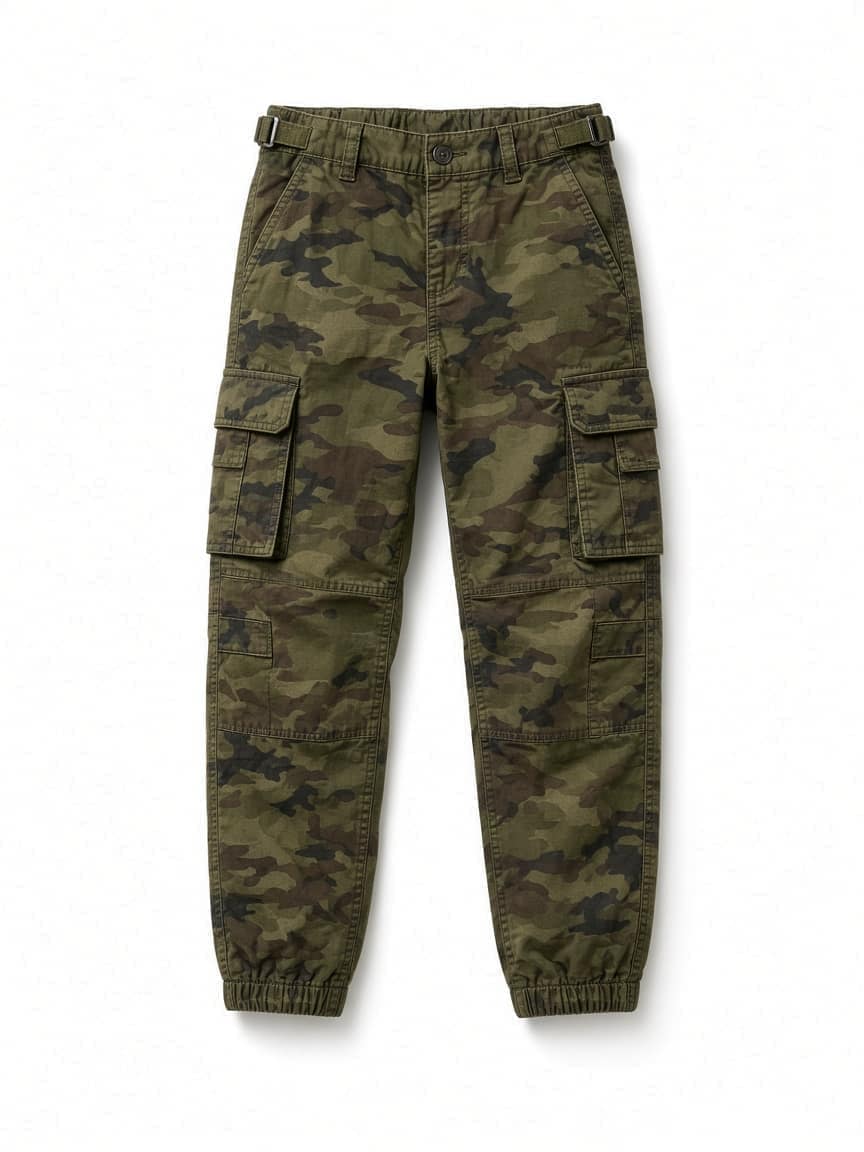 Camo Utility Cargo Pants