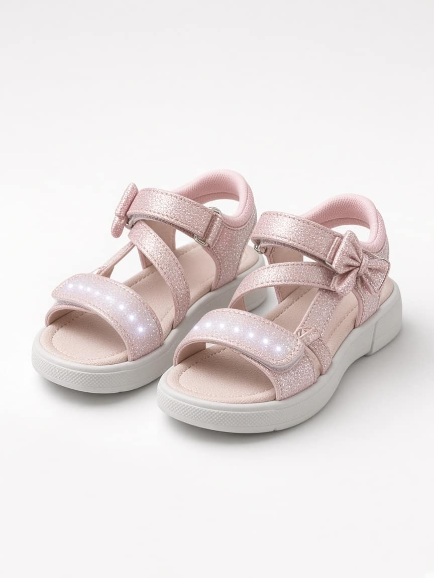 Sparkle Light-Up Sandals